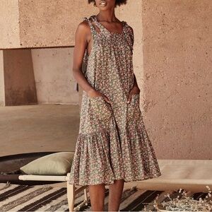 NWT Doen Montana Liberty Fabric Dress